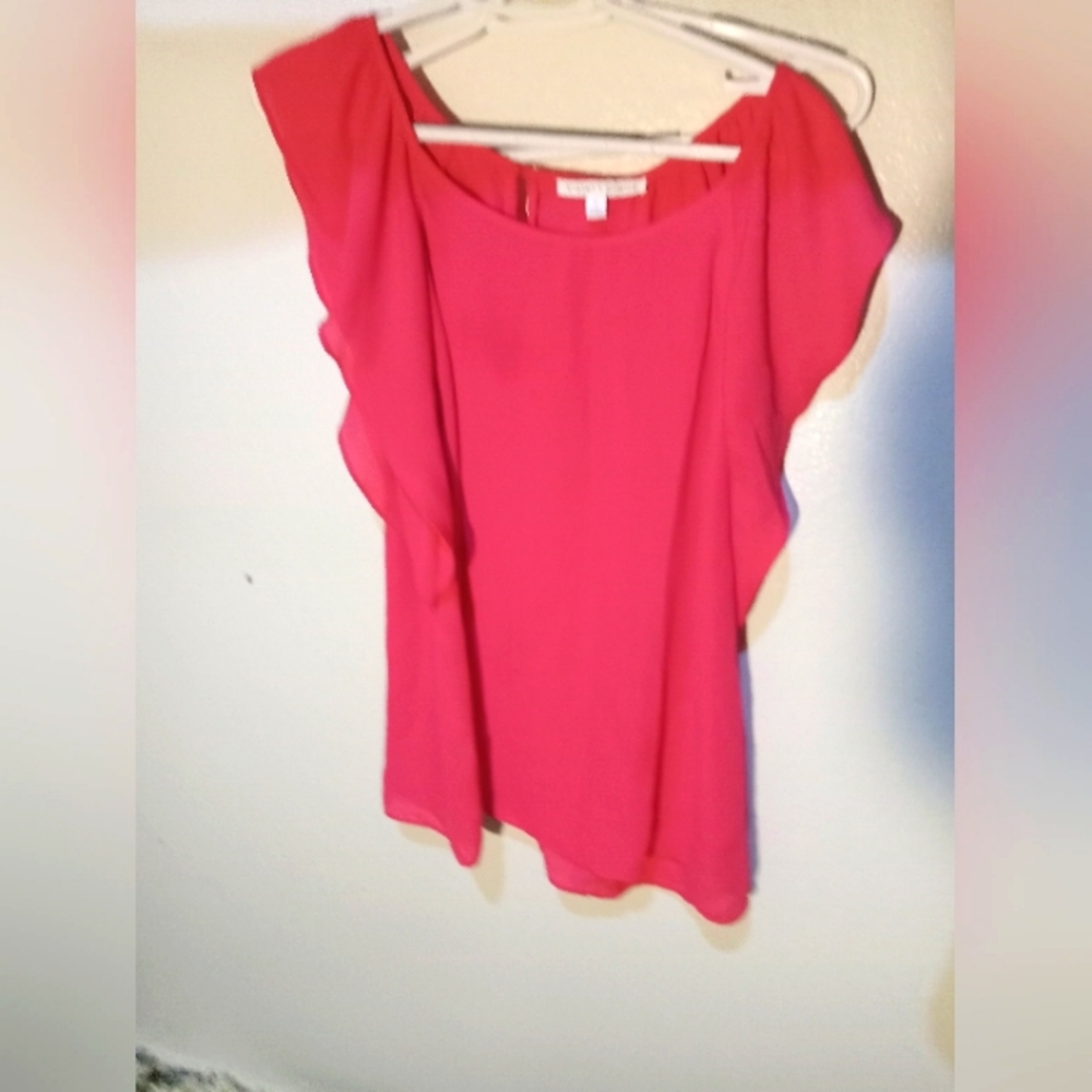Hot pink blouse MEDIUM